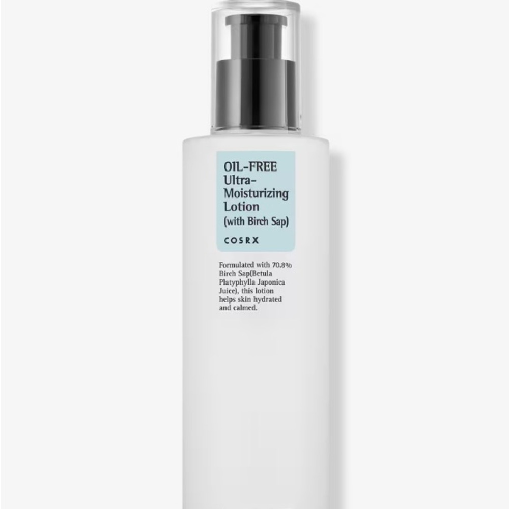ULTRA MOISTURIZING OIL FREE LOTION WITH BIRCH SAP.